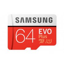 Samsung EVO Plus MicroSD 64GB (UHS-I) + adapter