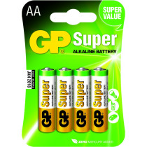 GP Super Alkaline AA blister - 4 stuks