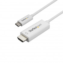 StarTech USB-C naar HDMI 2.0 M/M Kabel - 1m Wit
