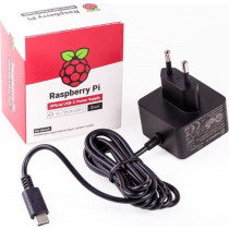 Raspberry Pi 4 Originele Voeding 15.3W USB-C - Zwart