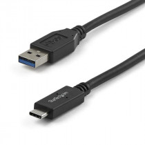 StarTech USB-C naar USB-A M/M Kabel - 1m (USB 3.1) Zwart