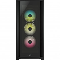 Corsair iCUE 5000X RGB Tempered Glass Zwart