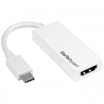 StarTech USB-C naar HDMI 2.0 M/F Adapter Wit