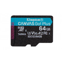 Kingston Canvas Go Plus MicroSD 64GB (UHS-I)