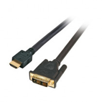 EFB HDMI naar DVI-D Kabel 1m M/M Zwart