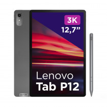 Lenovo Tab P12 + Pen (12,7"-Wifi-128GB-8GB) Grijs