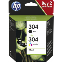 HP Inktcartridge N° 304 Zwart + Kleur