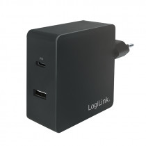 LogiLink USB-C Power Adapter 65W (USB-C & USB-A)