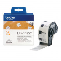 Brother DK-11221 1000 Square Paper Labels 23mm