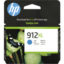 HP Inktcartridge N° 912XL Cyaan