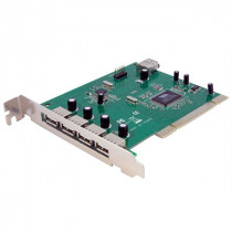 StarTech 7 Port PCI USB Card (4 External - 1+2 Internal)