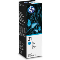 HP Inktfles N° 31 Cyaan