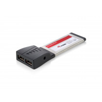 Equip ExpressCard to 2x USB 2.0 Adapter