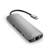 Sharkoon USB-C Dock (USB-A/USB-C PD 100W/HDMI/LAN)