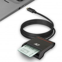 ACT AC6020 USB-C Smart card eID kaartlezer