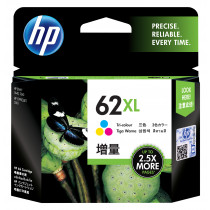 HP Inktcartridge N° 62 XL Driekleur