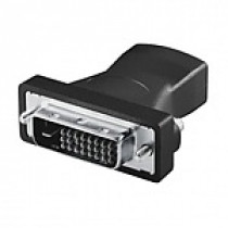 LogiLink HDMI naar DVI-D (24+1) Adapter F/M Zwart