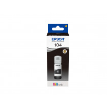 Epson Inktfles 104 Zwart