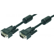 LogiLink VGA Kabel 5m M/M Zwart