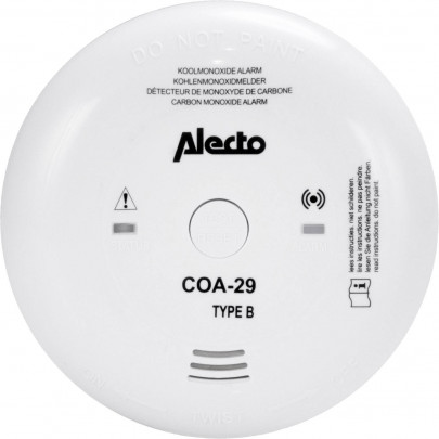 Alecto COA-29/7 Koolmonoxide Melder 7 Jaar