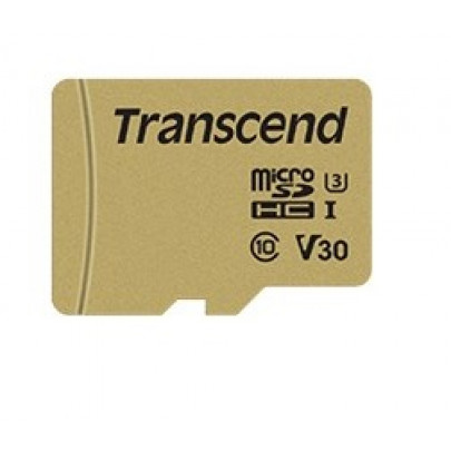 Transcend 500S MicroSD 64GB (UHS-I) + adapter
