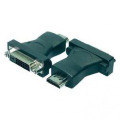 LogiLink HDMI naar DVI-D (24+1) Adapter M/F Zwart