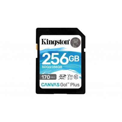 Kingston Canvas Go! Plus SD 256GB (UHS-I)