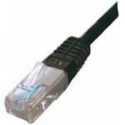 Netwerkkabel UTP Cat 6 0,5 Meter Recht Zwart