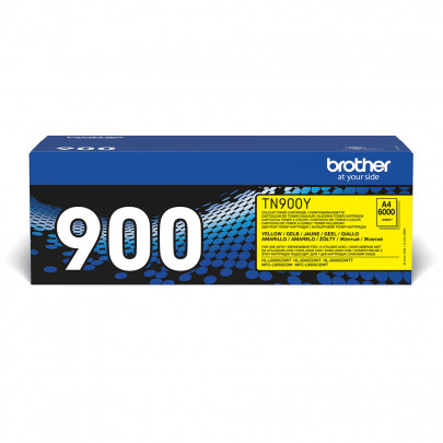 Brother Toner TN-900Y Geel (6.000 Pagina's)