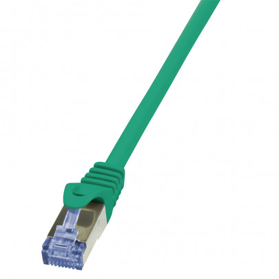 LogiLink CAT6A S/FTP Netwerkkabel 1m Groen