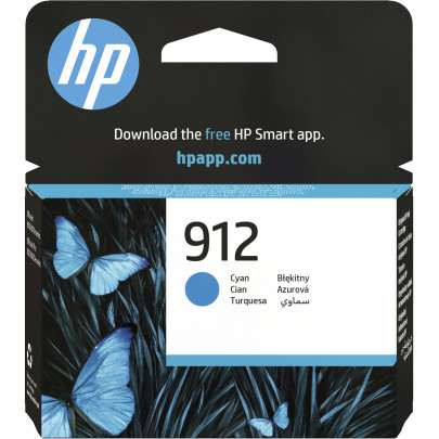 HP Inktcartridge N° 912 Cyaan