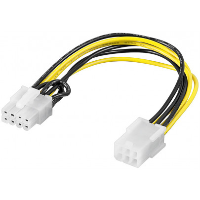 6Pin-8Pin Graphical Card Power Conversion Cable Female-Male