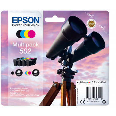 Epson Inktcartridge 502 CMYK Pakket
