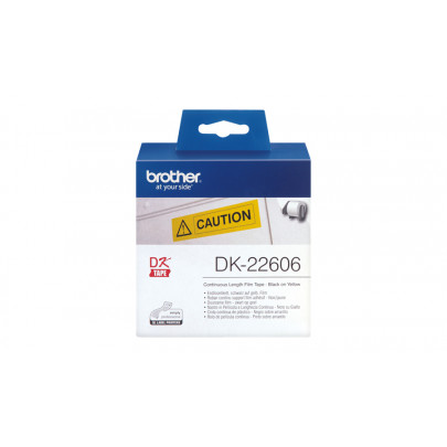 Brother DK-22606 15,24m Cont Yellow Film Tape 62mm