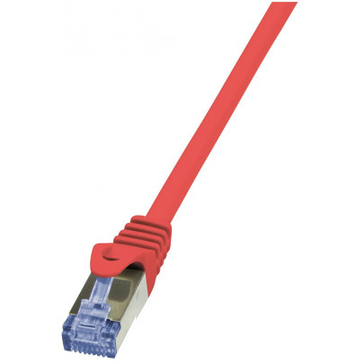 LogiLink CAT6A S/FTP Netwerkkabel 5m Rood
