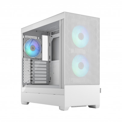 Fractal Design Pop Air RGB White TG Clear