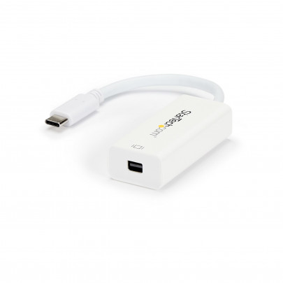 StarTech USB-C naar Mini DisplayPort 1.2 M/F Adapter Wit