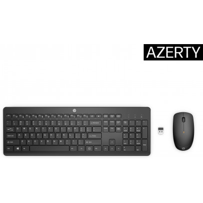 HP Pavilion Keyboard 300 Zwart Azerty BE
