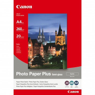 Canon PP201 Glossy Photo Paper A4 265g/m² 20 sheets