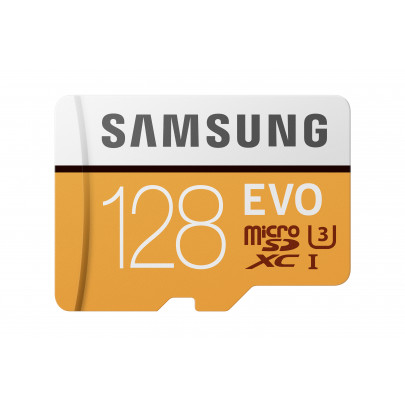 Samsung EVO MicroSD 128GB (UHS-I) + adapter