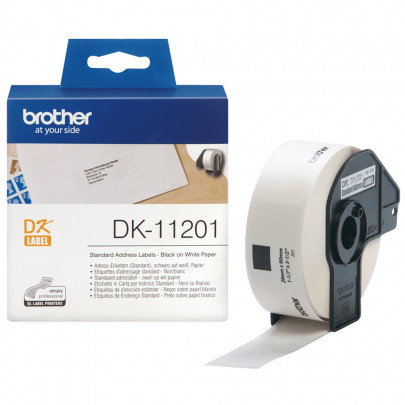 Brother DK-11201 400 Adress Labels 29x90mm
