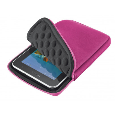 Trust Anti-Shock bubble sleeve for 7" tablets Pink