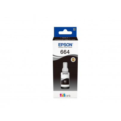Epson Inktfles 664 Zwart