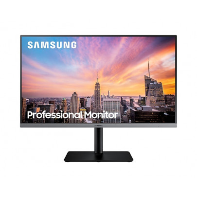 Samsung SR65 Professional Monitor LS27R650FDRXEN (27" FHD-IPS-5ms-VGA/HDMI/DPP-75Hz-USB 3.2 Hub) FreeSync Zwart