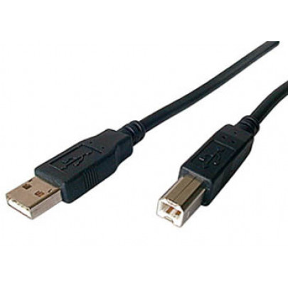 Sharkoon USB A naar B Kabel 5m M/M Zwart (Printer)