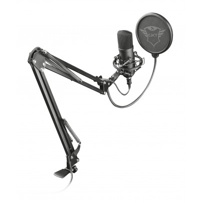 Trust GXT 252 Emita Plus Zwart - Streaming Microphone