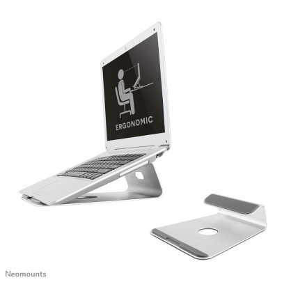 NewStar NSLS025 Aluminium Laptop Stand - 10-17" Zilver
