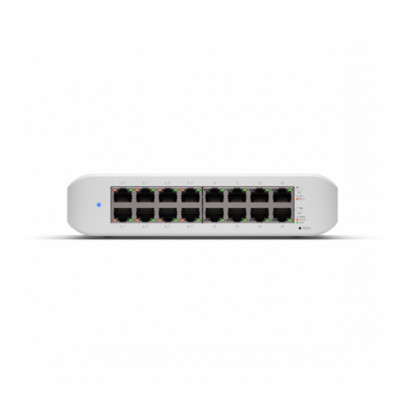 Ubiquiti UniFi Switch Lite 16 PoE - 8x 802.3at PoE+ ports