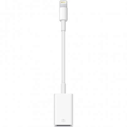 Apple Lightning naar USB-A M/F Adapter (USB 2.0) Wit