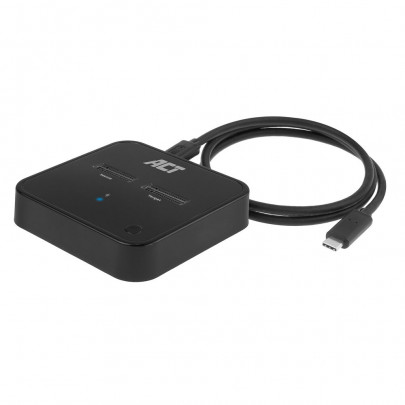 ACT USB-C Dual M.2 NVMe Docking Station - Clone Functie